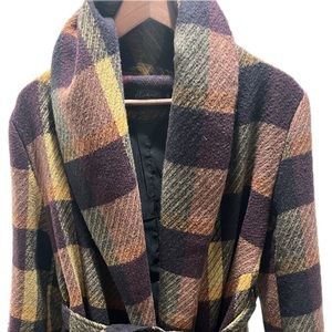 Chicwish coat in plaid